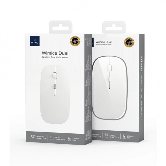 WIWU Беспроводная мышь WM101 Pro Wimice Dual 2.4G / Bluetooth
