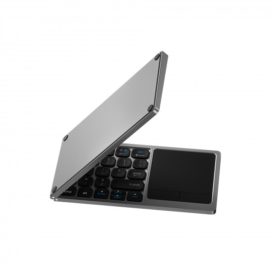 WIWU Беспроводная клавиатура с тачпадом FMK-04 Bluetooth Folding Keyboard For Laptop