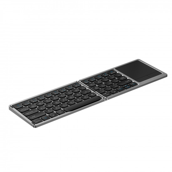 WIWU Беспроводная клавиатура с тачпадом FMK-04 Bluetooth Folding Keyboard For Laptop