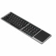 WIWU Беспроводная клавиатура с тачпадом FMK-04 Bluetooth Folding Keyboard For Laptop