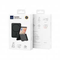 WIWU Бумажник для карт MW-001 Mag Wallet with stand / Администрирование + №9740