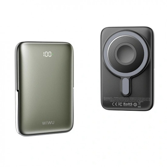 WIWU Повербанк Wi-P018 Elite Power Bank 10000mAh Strong Magnetic