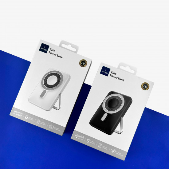 WIWU Повербанк Wi-P018 Elite Power Bank 10000mAh Strong Magnetic