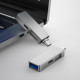 WIWU Переходник T02 Pro (Type-C to USB-A 3.0 | USB-A 2.0 | USB-C)