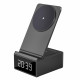 WiWU БЗУ Wi-W011 Platinum 15W 3 in 1 Wireless Charger with Clock