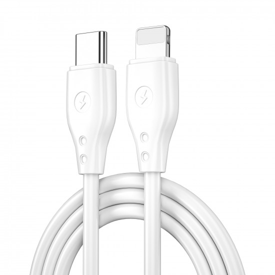 WIWU Кабель Wi-C002 C-L Pioneer Series cable USB C to Lighting 30W