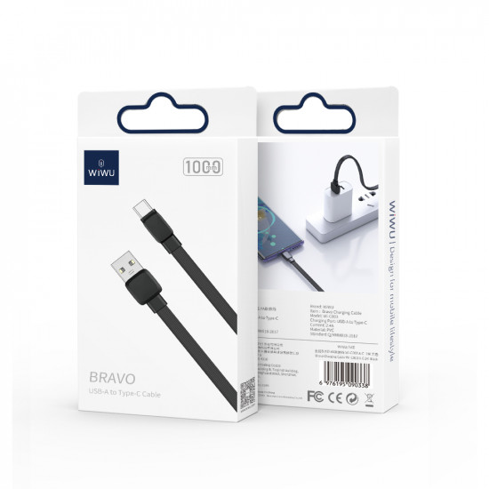 WIWU Кабель Wi-C003 A-C Bravo Series cable USB A to Type C