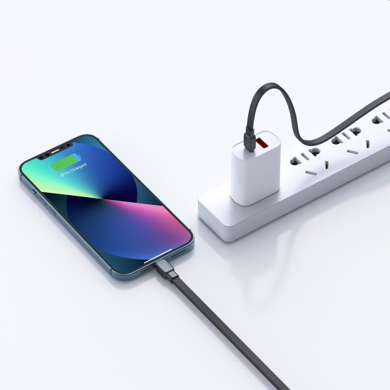 WIWU Кабель Wi-C004 C-L Bravo Series Fast Charging USB C to Lighting 20W