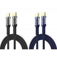 WIWU Кабель Wi-C016 C-C cable 100W / Кабелі / Перехідники + №9759