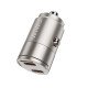 WIWU Автомобильное зарядное устройство Wi-QC029 Nano Series 30W Fast Car Charger USC-A+USB-C