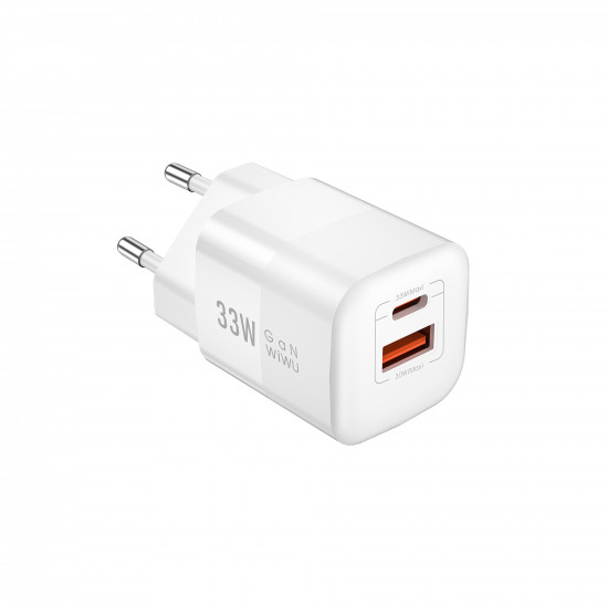 WIWU СЗУ Wi-U008 Wall charger 33W PD+QC