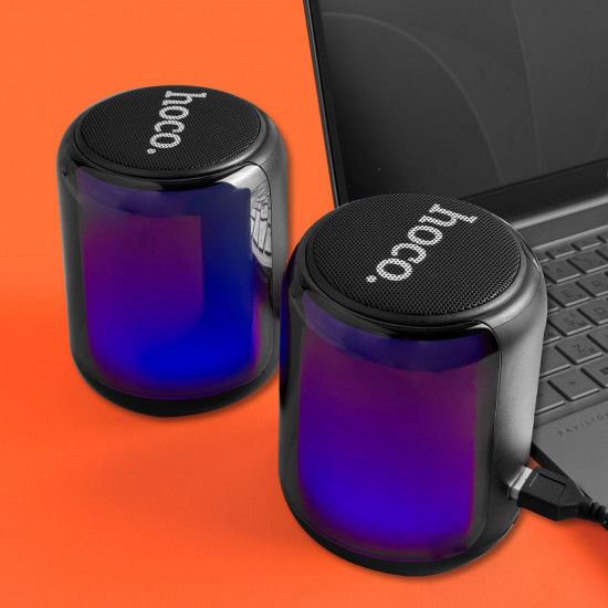 Портативна колонка Hoco BS56 Colorful BT wired 2-in-1 computer speaker