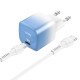 СЗУ Hoco C101A single port PD20W charger set(Type-C to Type-C)