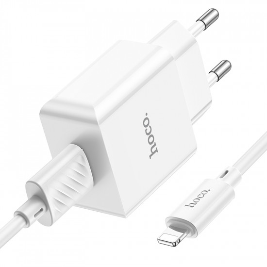 СЗУ Hoco C106A Leisure single port charger set (iP)