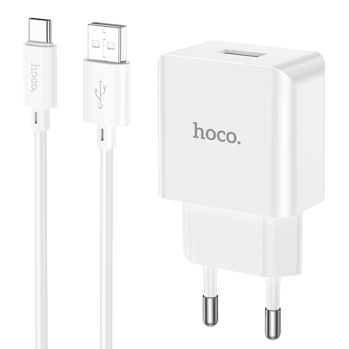 СЗУ Hoco C106A Leisure single port charger set (Type-C)