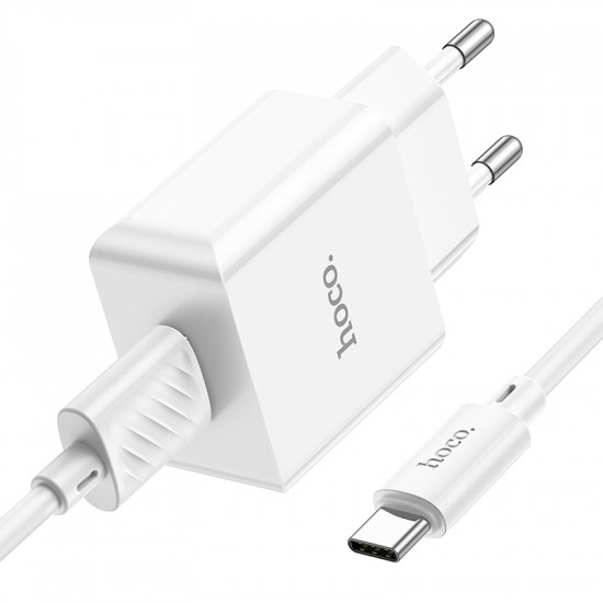 СЗУ Hoco C106A Leisure single port charger set (Type-C)
