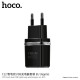 СЗУ Hoco C12 Smart dual USB (iP cable)charger set
