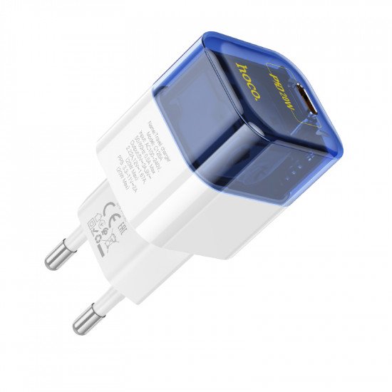 СЗУ Hoco C125A Transparent tribute single-port PD20W charger