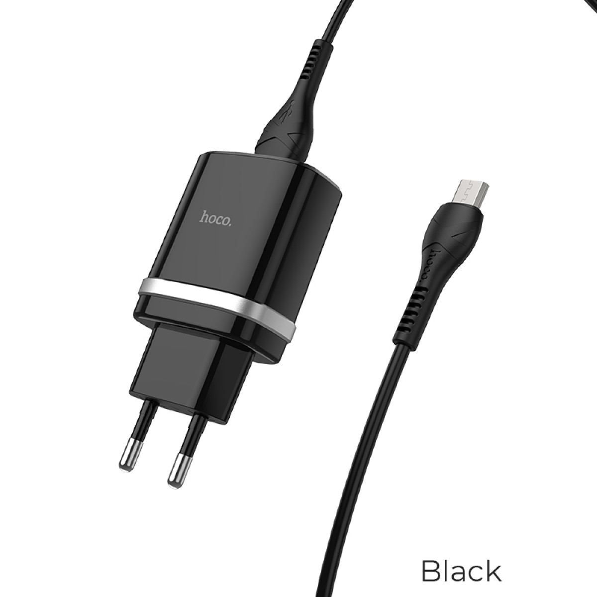 СЗУ Hoco C12Q Smart QC3.0 charger set (Micro)