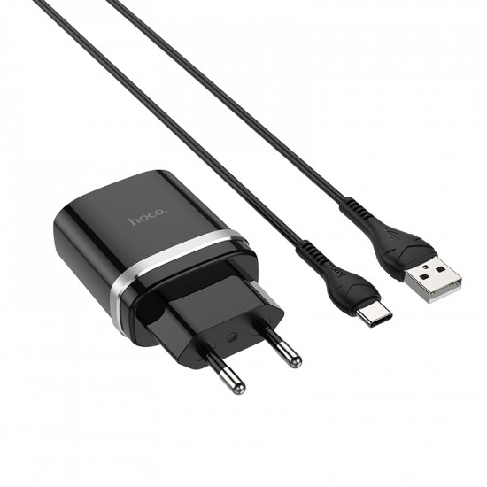 СЗУ Hoco C12Q Smart QC3.0 charger set (Type-C)