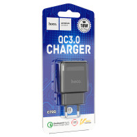 СЗУ Hoco C72Q Glorious single port QC3.0 charger / Hoco+ №9486 + UAX СЗУ Hoco C72Q Glorious single port QC3.0 charger / Hoco + №9486