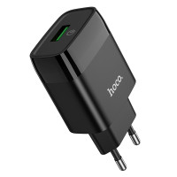 СЗУ Hoco C72Q Glorious single port QC3.0 charger / Hoco+ №9486 + UAX СЗУ Hoco C72Q Glorious single port QC3.0 charger / Hoco + №9486