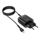 СЗУ Hoco C72Q Glorious single port QC3.0 charger set(Micro)