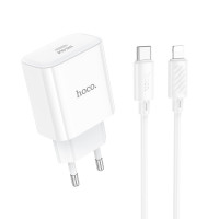 СЗУ Hoco C76A Plus Speed source PD20W charger set (C to iP) / Hoco + №8707