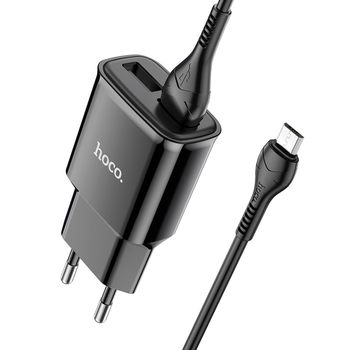 СЗУ Hoco C88A Star round dual port charger set (Micro)