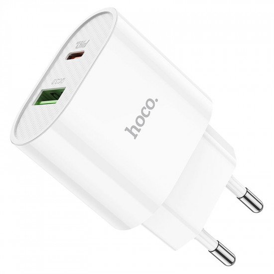 МЗП Hoco C95A Lineal PD20W+QC3.0 charger(EU)