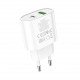 МЗП Hoco C95A Lineal PD20W+QC3.0 charger(EU)