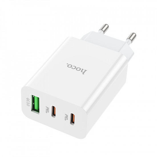 СЗУ Hoco C99A PD20W+QC3.0 three-port(2C1A) charger