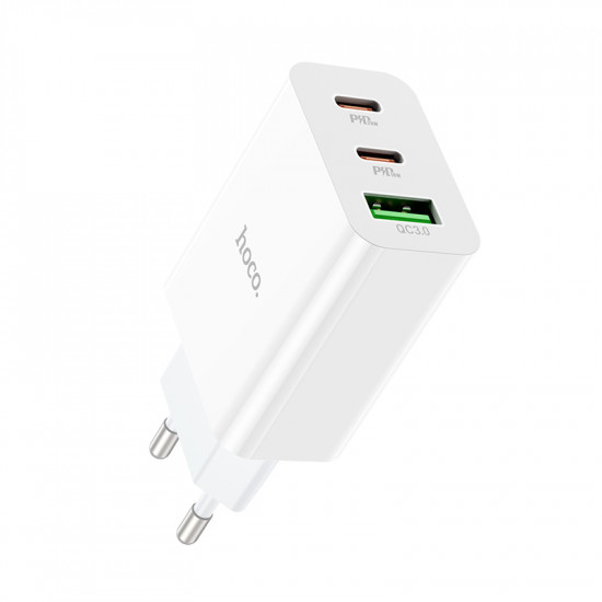 СЗУ Hoco C99A PD20W+QC3.0 three-port(2C1A) charger