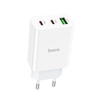 СЗУ Hoco C99A PD20W+QC3.0 three-port(2C1A) charger / Мережеві ЗУ + №8001