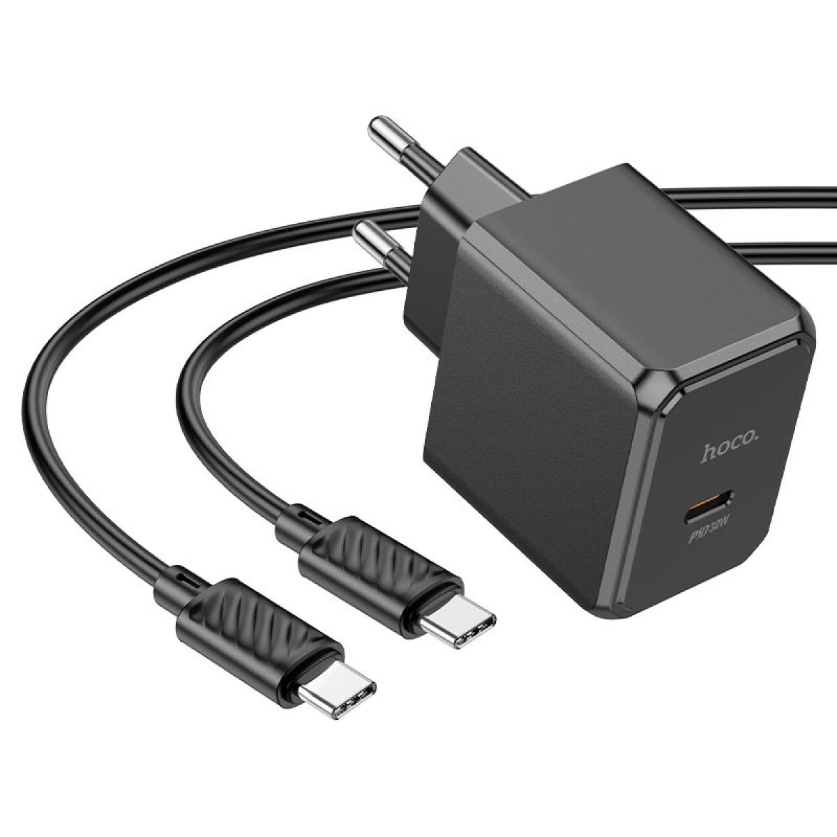 СЗУ Hoco CCS15A Ocean single port PD30W charger set(Type-C to Type-C)