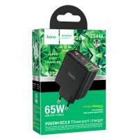 СЗУ Hoco CS44A Smart PD65W (2C1A) charger / Hoco + №9451