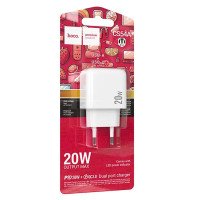 СЗУ Hoco CS52A Surplus single-port QC3.0 charger set(Type-C) / Адаптери + №10400