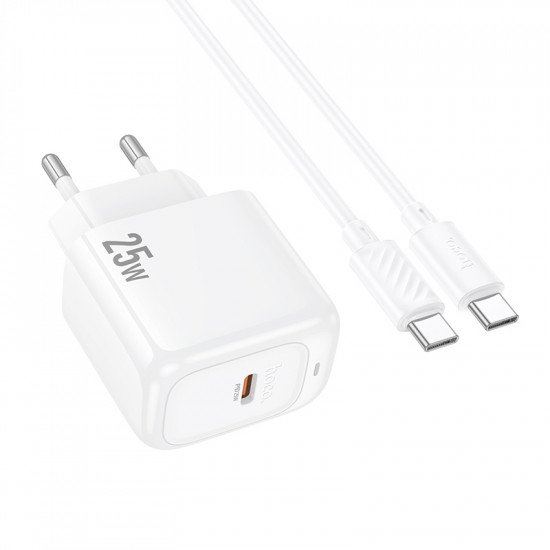 СЗУ Hoco CS53A Surplus single port PD25W charger set (C to C)