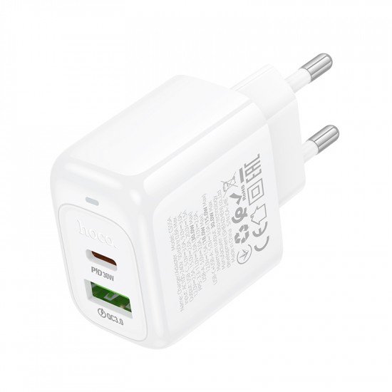 СЗУ Hoco CS55A Surplus PD30W+QC3.0 charger(EU)