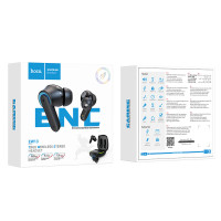 Беспроводные наушники с микрофоном Hoco EW13 Magic flow true wireless ENC noise cancelling BT gaming / Навушники+ №8733 + UAX Беспроводные наушники с микрофоном Hoco EW13 Magic flow true wireless ENC noise cancelling BT gaming / Навушники + №8733