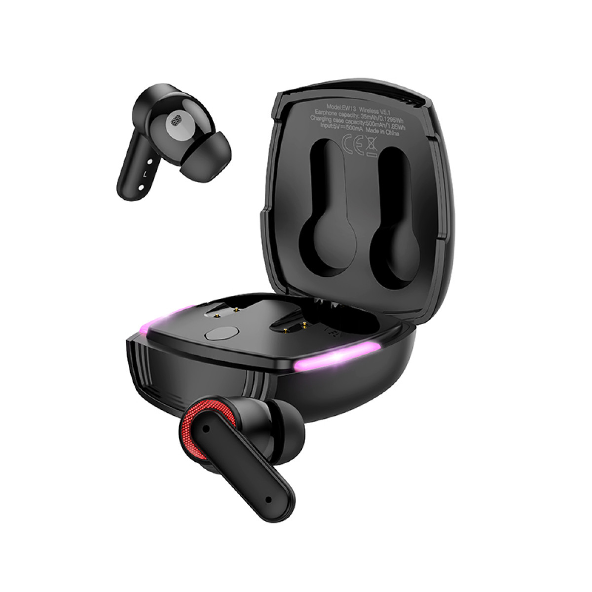 Беспроводные наушники с микрофоном Hoco EW13 Magic flow true wireless ENC noise cancelling BT gaming