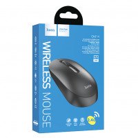Мышь беспроводная Hoco GM14 Platinum 2.4G business wireless mouse / Компьютерная периферия + №8016