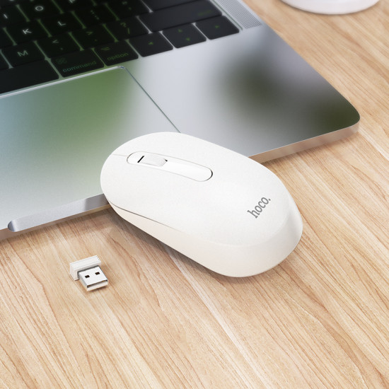 Мышь беспроводная Hoco GM14 Platinum 2.4G business wireless mouse