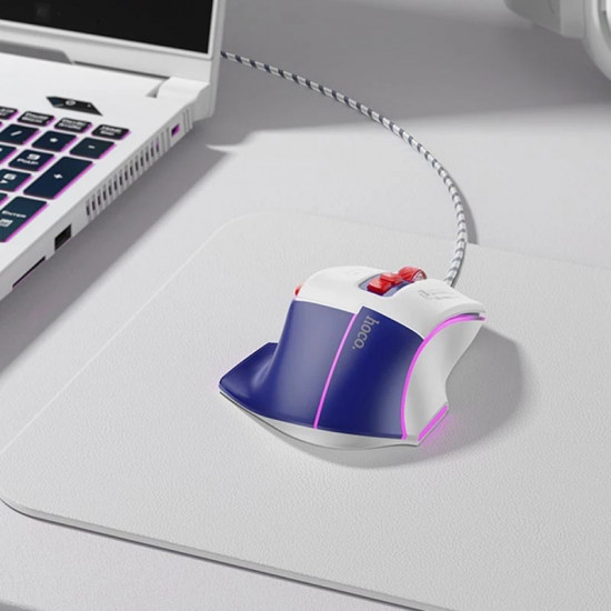 Мышь компьютерная Hoco GM31 Overlord luminous gaming wired mouse