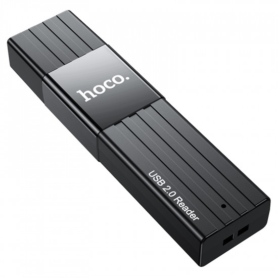 Кардридер - считыватель карт памяти Hoco HB20 Mindful 2-in-1card reader(USB3.0