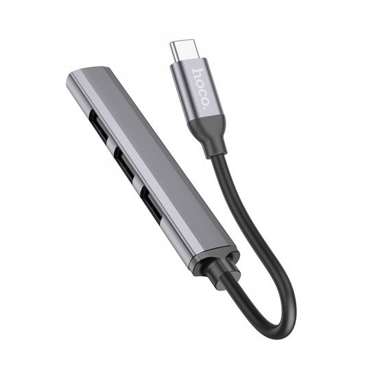 Адаптер Hoco HB26 4 in 1 adapter(Type-C to USB3.0+USB2.0*3)