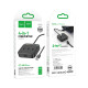 Сетевой адаптер Hoco HB35 Easy link 4-in-1 Gigabit Ethernet Adapter(USB to USB3.0*3+RJ45)(L=0.2M)
