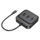 Сетевой адаптер Hoco HB37 Easy link 6-in-1 Multiport Adapter(HDTV+RJ45+USB3.0+USB2.0*2+PD100W)