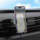 Автодержатель с беспроводной зарядкой Hoco HW4 Journey wireless fast charging car holder