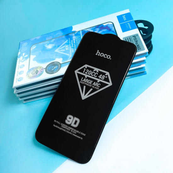 Защитное стекло Hoco A34 9D Large Arc dustproof for iPhone 12/12 Pro